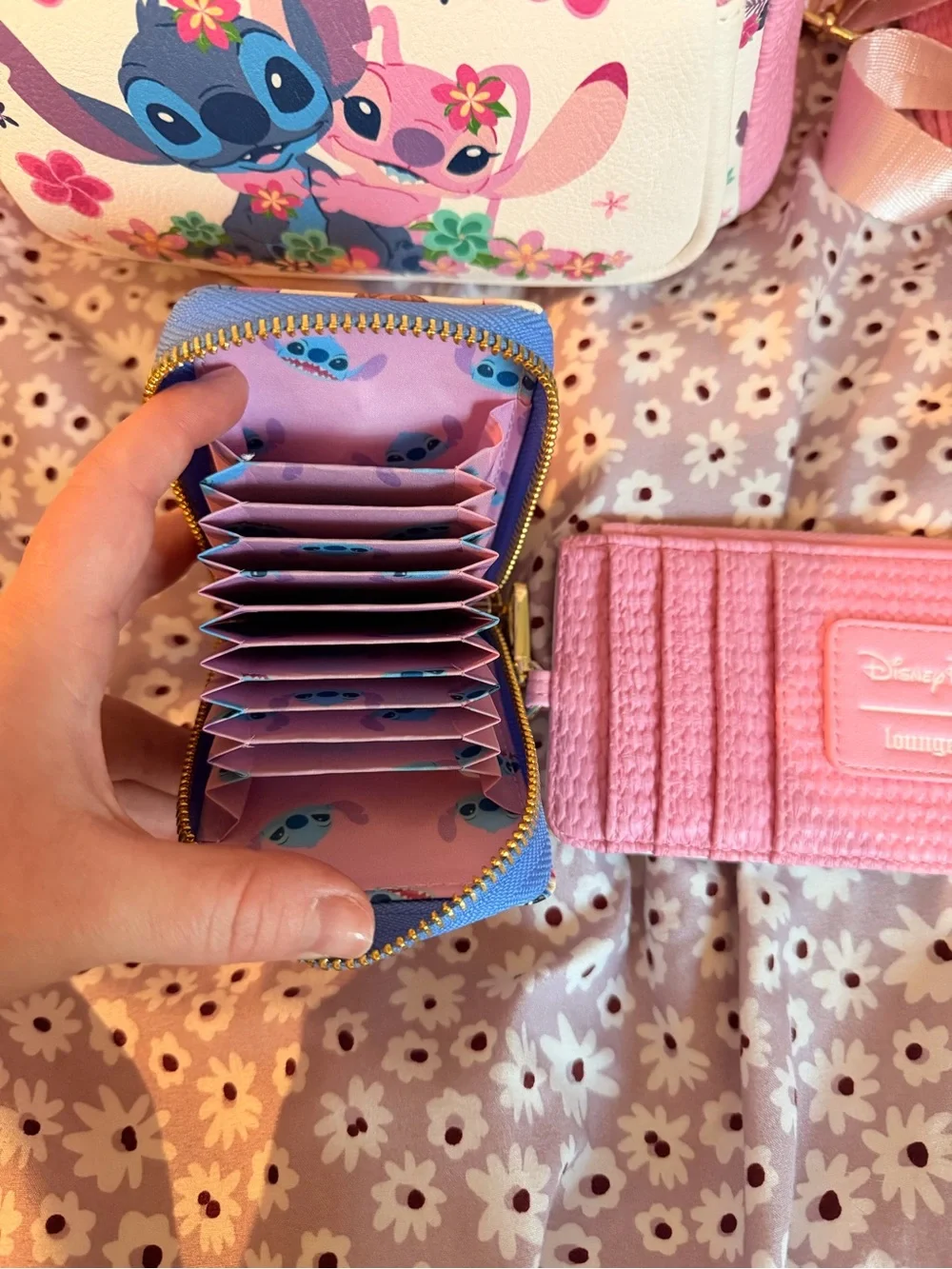 Lilo & Stitch Disney Parks Loungefly + 2 Wallets